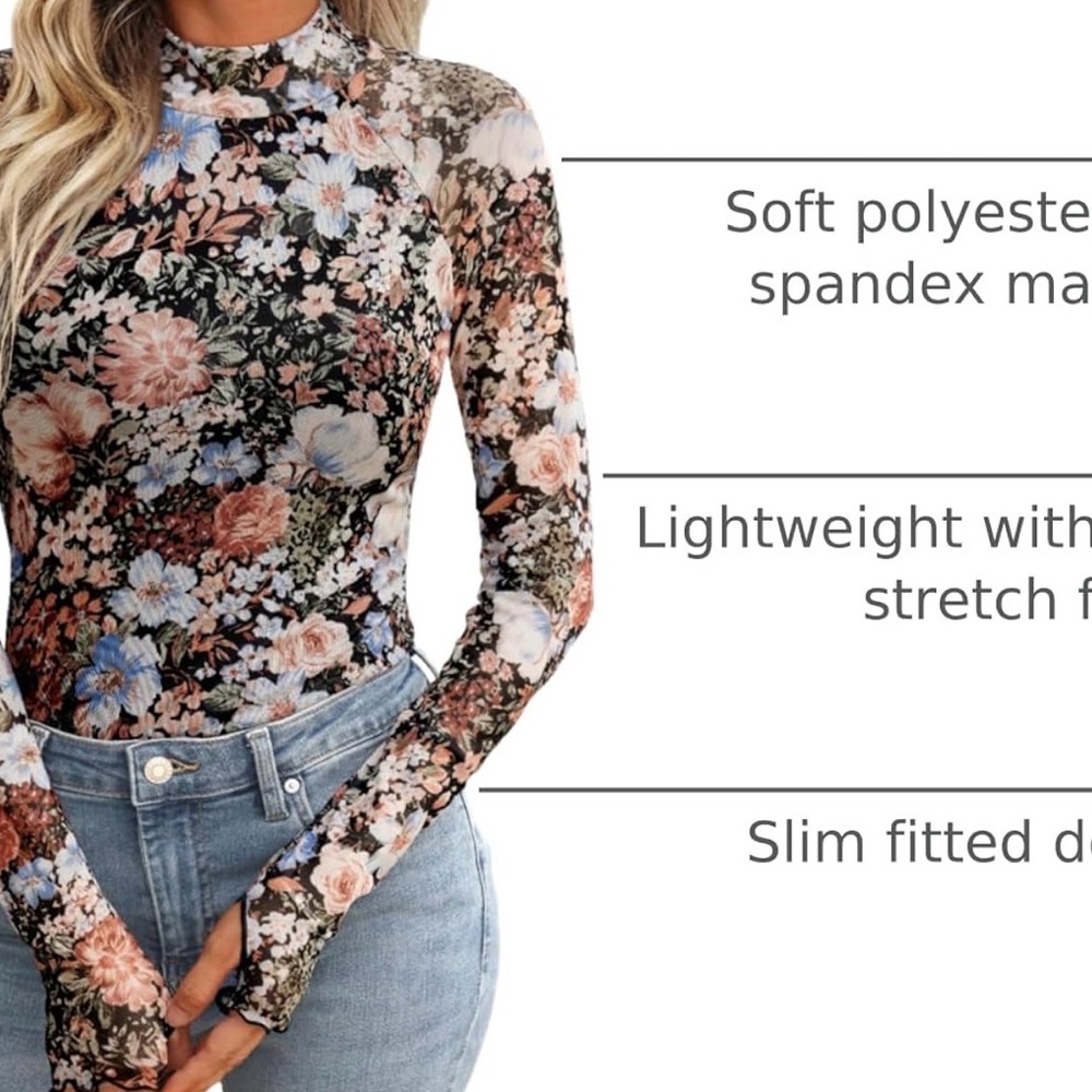 Floral Long Sleeve Top